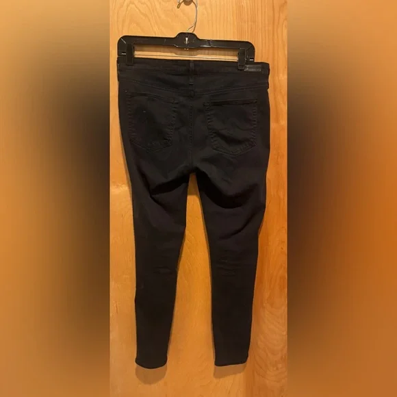 AG MID RISE SKINNY JEANS - BLACK - 👖VERY SOFT - Picture 8 of 13